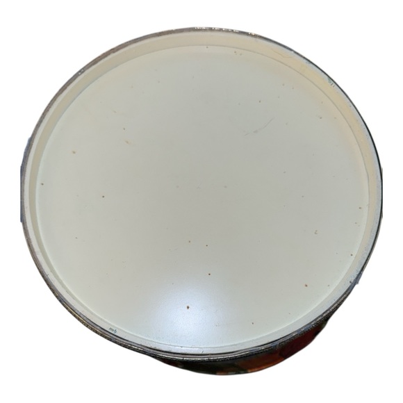 Vintage Floral Vinyl Hatbox Millinery Travel Case Cottagecore Storage Decor - Picture 6 of 10